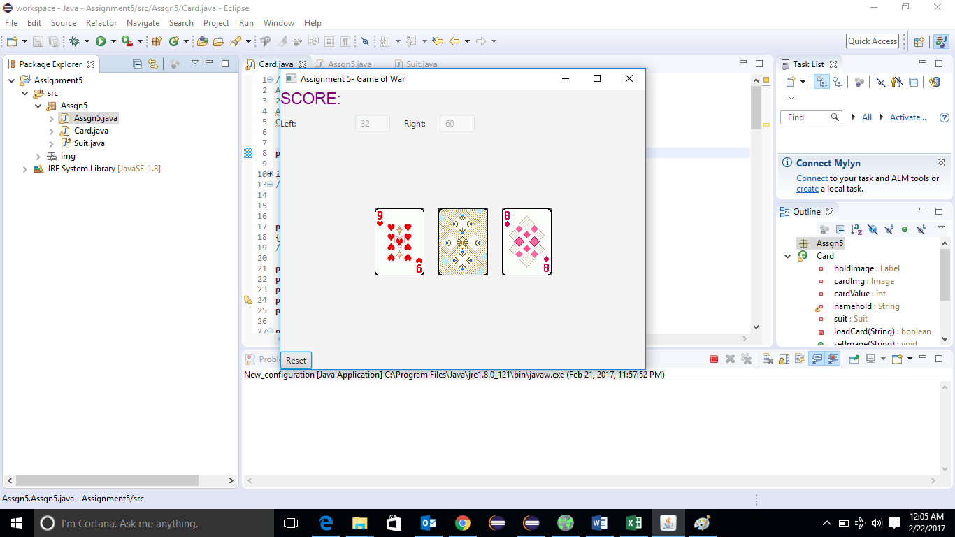 card