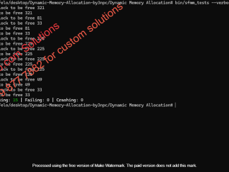 CSE320 Homework 3-Dynamic Memory Allocator Solved