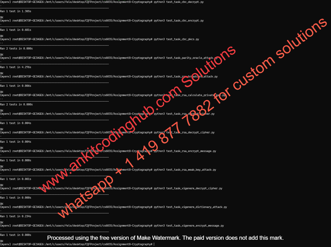 CS6035 Projects / Cryptography 2025 Solved - Image 2