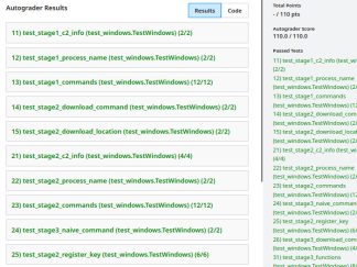CS6262 Project 3- Malware Analysis Solved