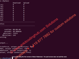 CS6262 Project 4 - Network Monitoring  Spring, 2025 Solved